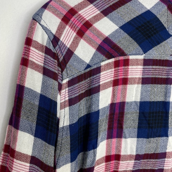 Rails KENDRA Plaid Button Down Shirt Flannel Tencel, Size M - Picture 7 of 7